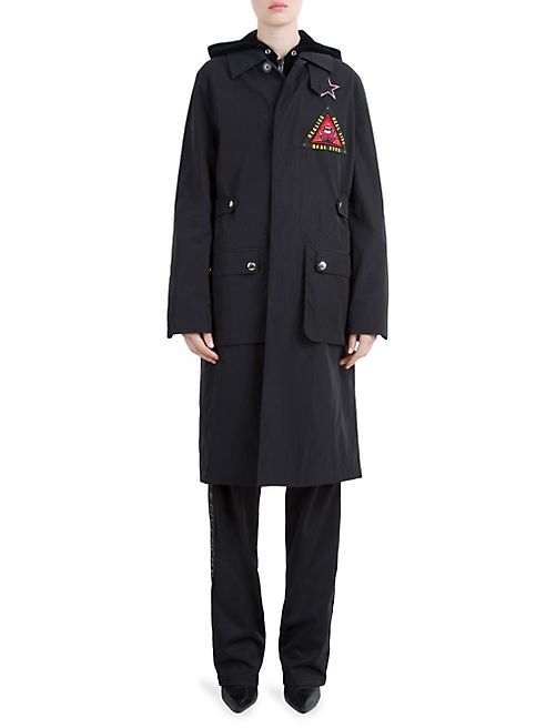 Givenchy - Technical Plume Nylon Coat