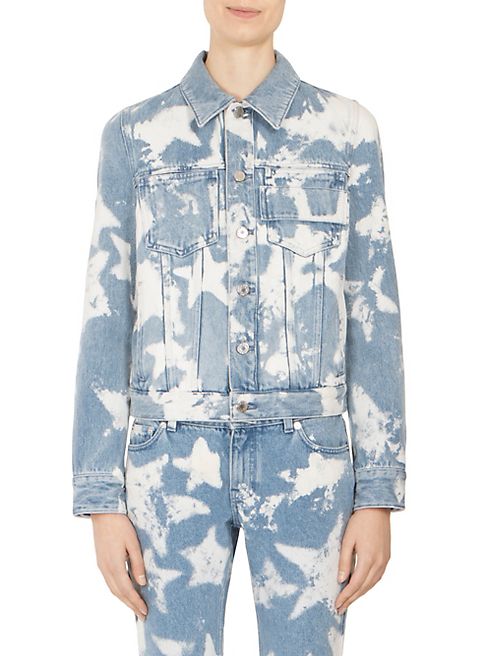 Givenchy - Star Bleached Denim Jacket