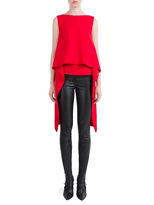 Givenchy - V-Back Sash Blouse