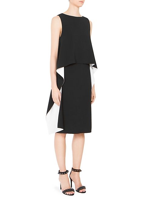 Givenchy - V-Back Sash Shift Dress