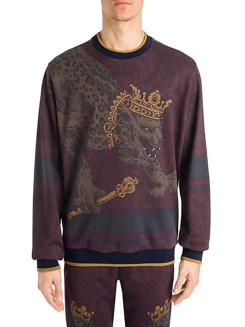 Dolce & Gabbana - Panther Cotton Sweater