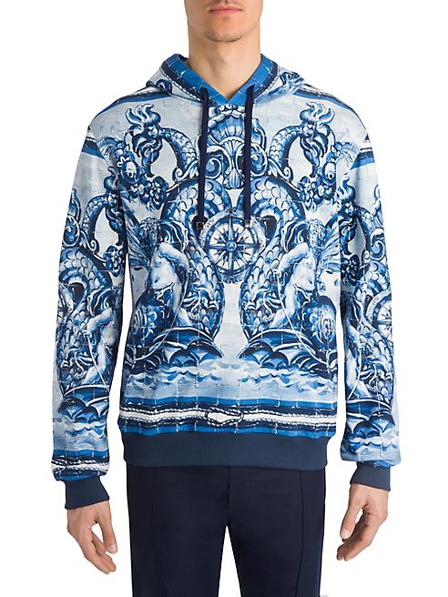 Dolce & Gabbana - Portifin Regular Fit Cotton Hoodie