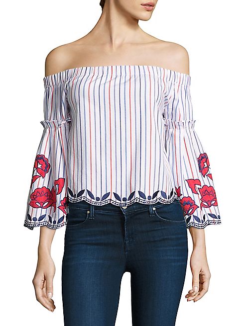 Parker - Dane Pinstriped Blouse