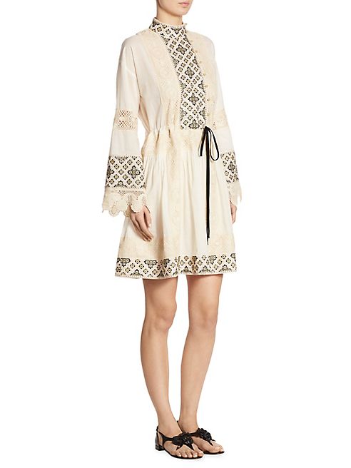 Tory Burch - Alma Lace-Accented Dress