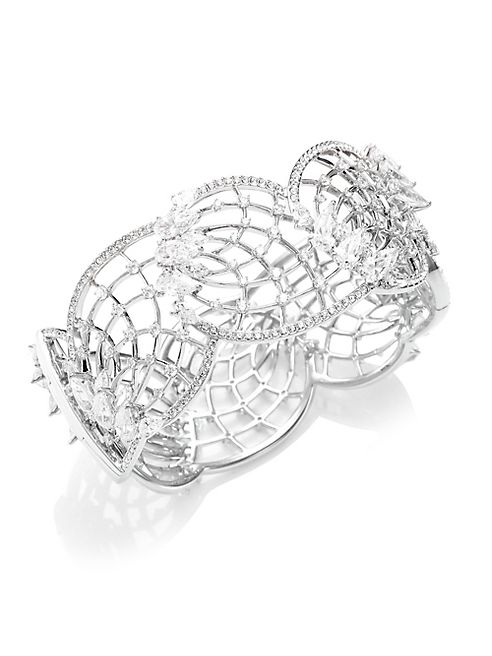 Adriana Orsini - Magnolia Crystal Cuff