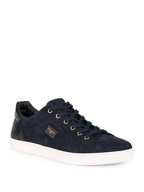 Dolce & Gabbana - Low-Top Leather Sneakers