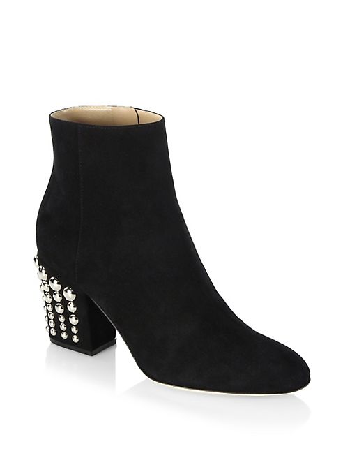 Sergio Rossi - Studded Heel Booties