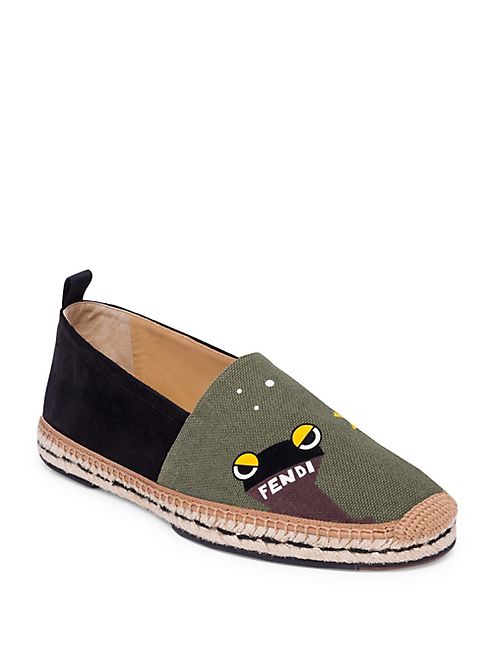 Fendi - Butterfleyes Colorblock Espadrilles