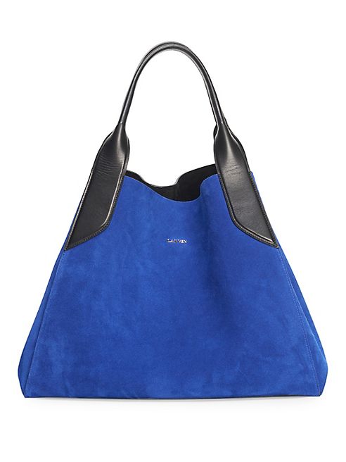 Lanvin - Suede & Leather Tote