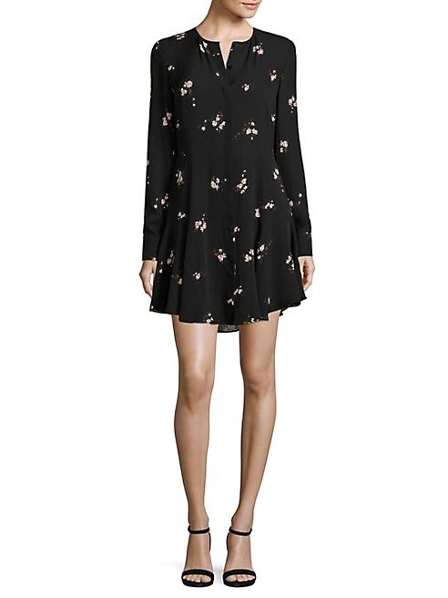 A.L.C. - Randi Floral-Print Silk Dress