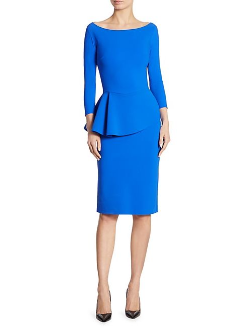 La Petite Robe di Chiara Boni - Ligeia Peplum Sheath Dress