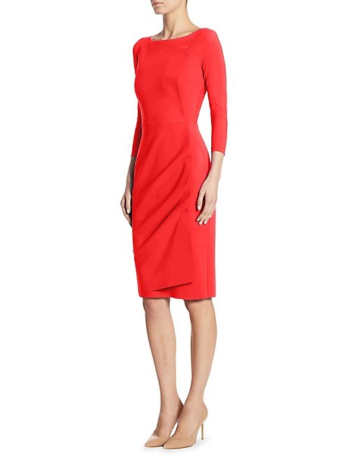 La Petite Robe di Chiara Boni - Rhea Wrap-Effect Sheath Dress