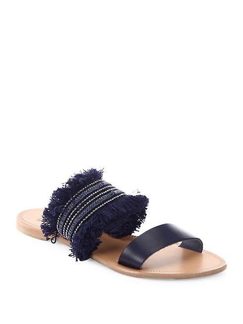 Joie - Sabri Fringe Trimmed Sandal