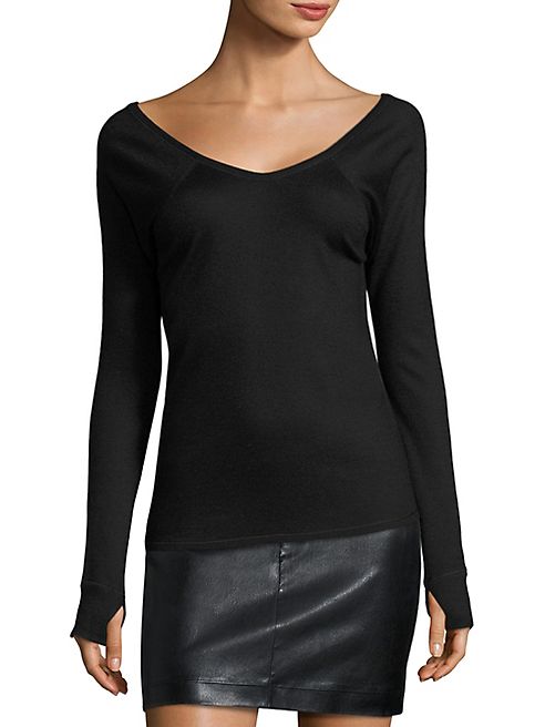 Helmut Lang - Long Raglan Sleeve Top