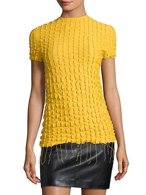 Helmut Lang - Baby Ruffle Top