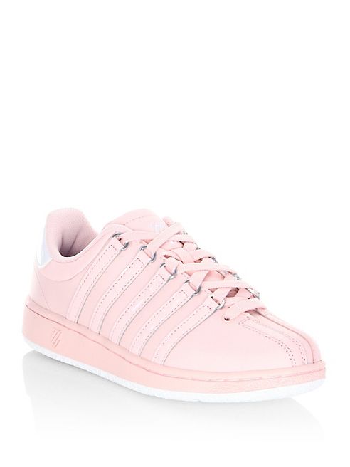 K-Swiss - Courtstyle Classic Popourri Leather Sneakers