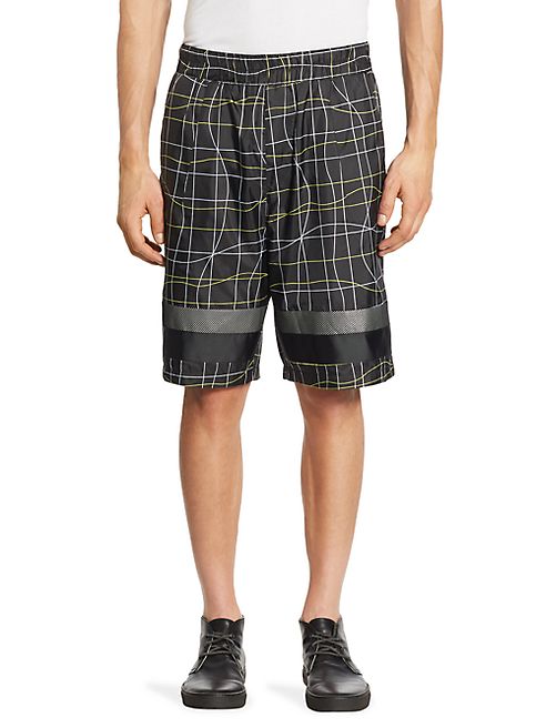 Saks Fifth Avenue x Anthony Davis - Graphic Print Shorts