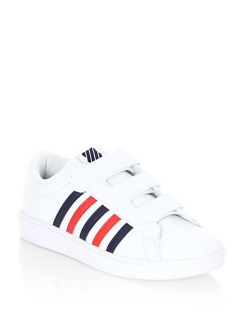 K-Swiss - Courtstyle Hoke Leather Sneakers