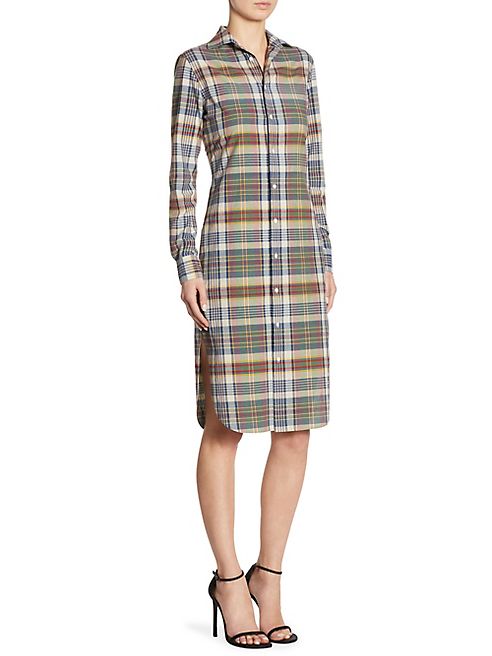 Polo Ralph Lauren - Cotton Madras Shirtdress