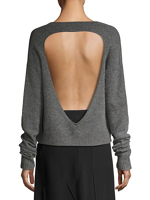 McQ Alexander McQueen - Cutout Wool & Cashmere Sweater