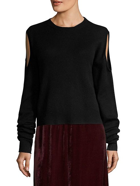 McQ Alexander McQueen - Cold Shoulder Sweater