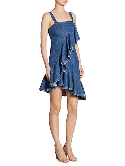 Alexis - Shiloh Denim Ruffle Dress