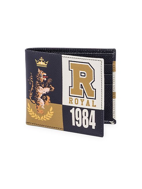 Dolce & Gabbana - Printed Leather Bi-Fold Wallet