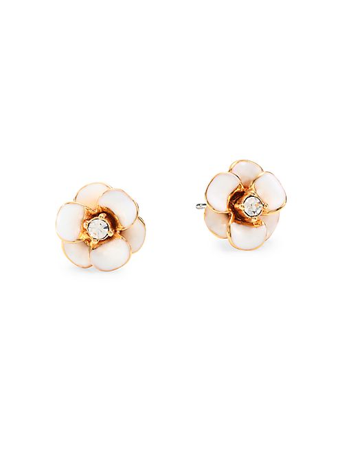 Kate Spade New York - Shine On Flower Stud Earrings