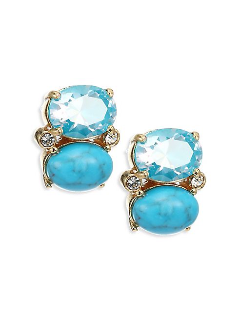 Kate Spade New York - Shine On Drop Stud Earrings