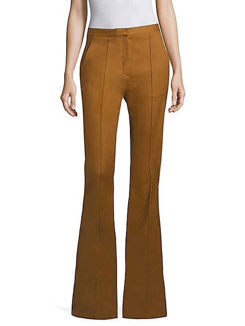 Diane von Furstenberg - Pleated Flared Pants