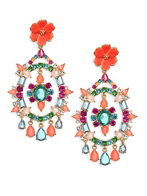 Kate Spade New York - Garden Party Crystal Chandelier Earrings