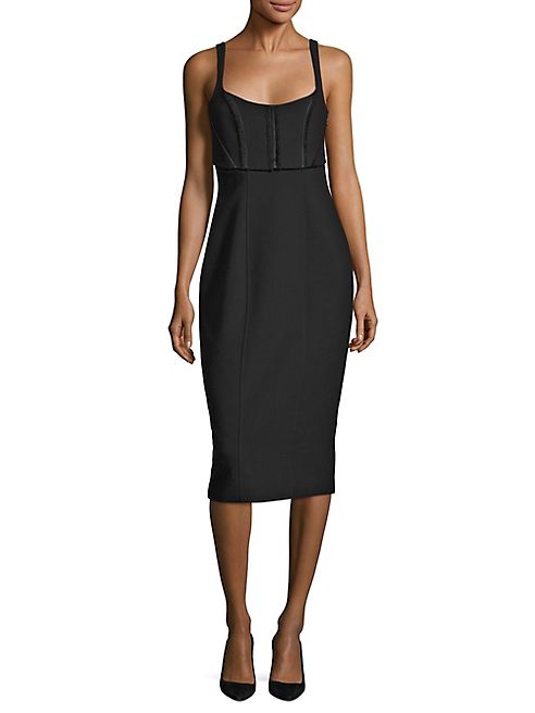 Cinq à Sept - Ellette Bustier Midi Dress