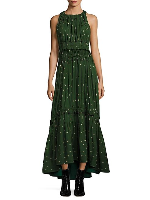 3.1 Phillip Lim - Snowbird Pintuck Silk Maxi Dress