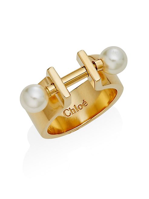 Chloé - Darcey Faux-Pearl Ring