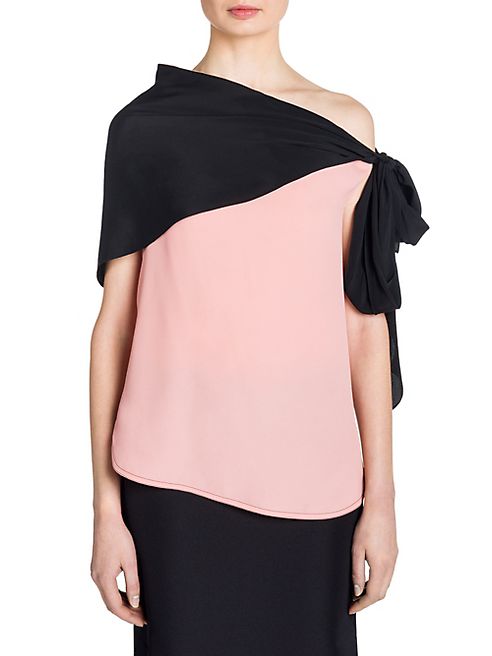 Marni - Silk Off-The-Shoulder Blouse