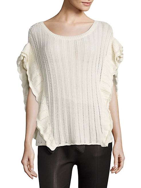 IRO - Dafgan Scallop Sleeve Top