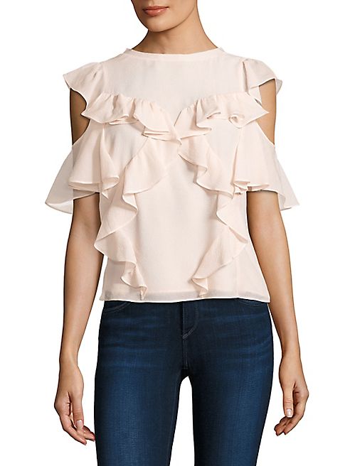 Rebecca Taylor - Ruffled Silk Top