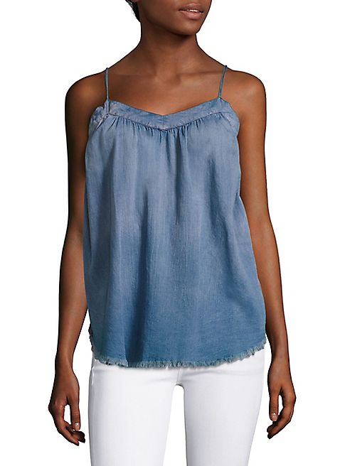 AG - Kimberley Frayed Chambray Camisole