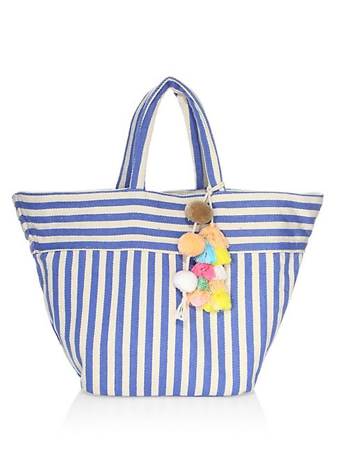 JADEtribe - Nautical Stripe Beach Tote