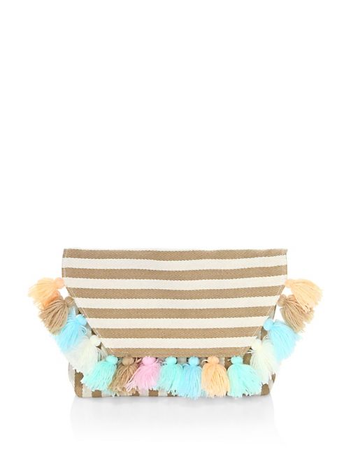 JADEtribe - Nautical Tassel Fold Clutch