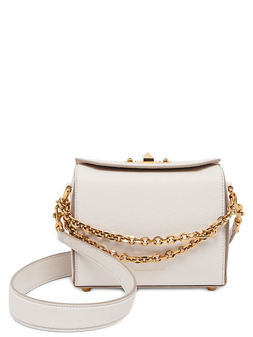 Alexander McQueen - Large Leather Box Crossbody Bag