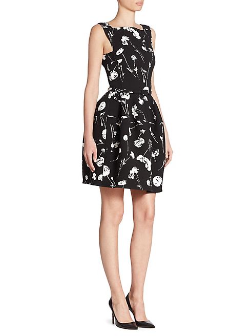 Oscar de la Renta - Wool Bow Dress