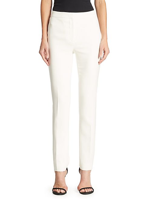 Oscar de la Renta - Slim Pleated Pants