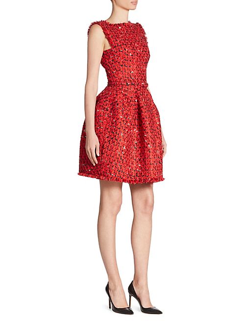 Oscar de la Renta - Wool Tweed Dress