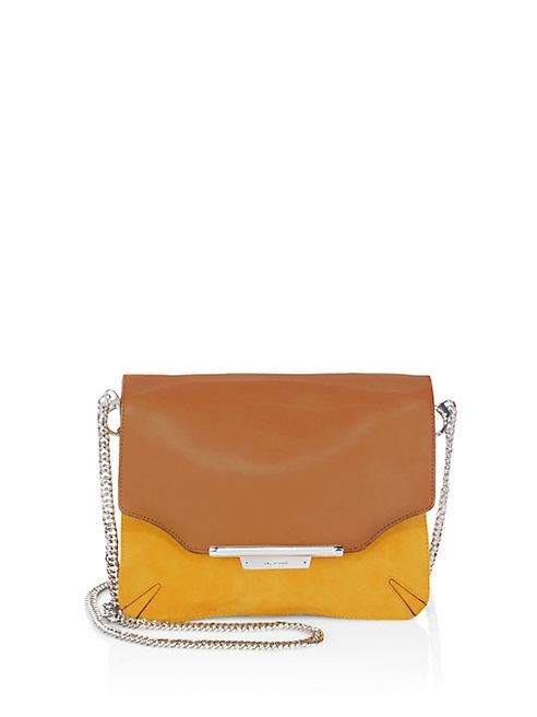 Rag & Bone - Leather & Suede Moto Clutch