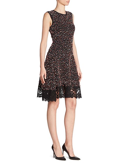 Oscar de la Renta - Cotton Lace Dress