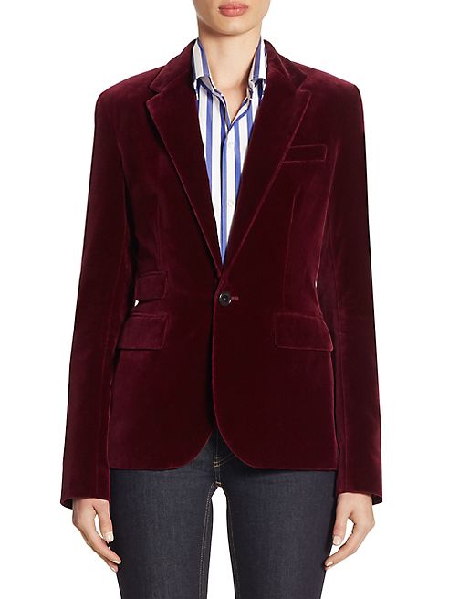 Ralph Lauren Collection - Cotton Velvet Jacket