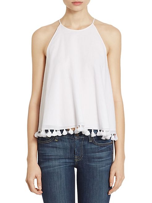 Tory Burch - Lindsay Tassel Halter Top