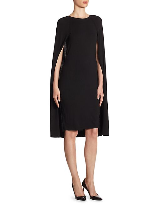 Ralph Lauren Collection - Wool Cape Dress