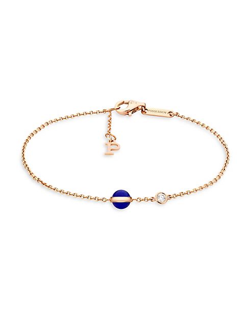 Piaget - Possession Diamond, Lapis Lazuli & 18K Rose Gold Bracelet